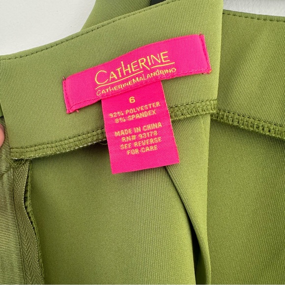Catherine Malandrino Classic Pencil Skirt in Green Size 6 - Picture 6 of 9